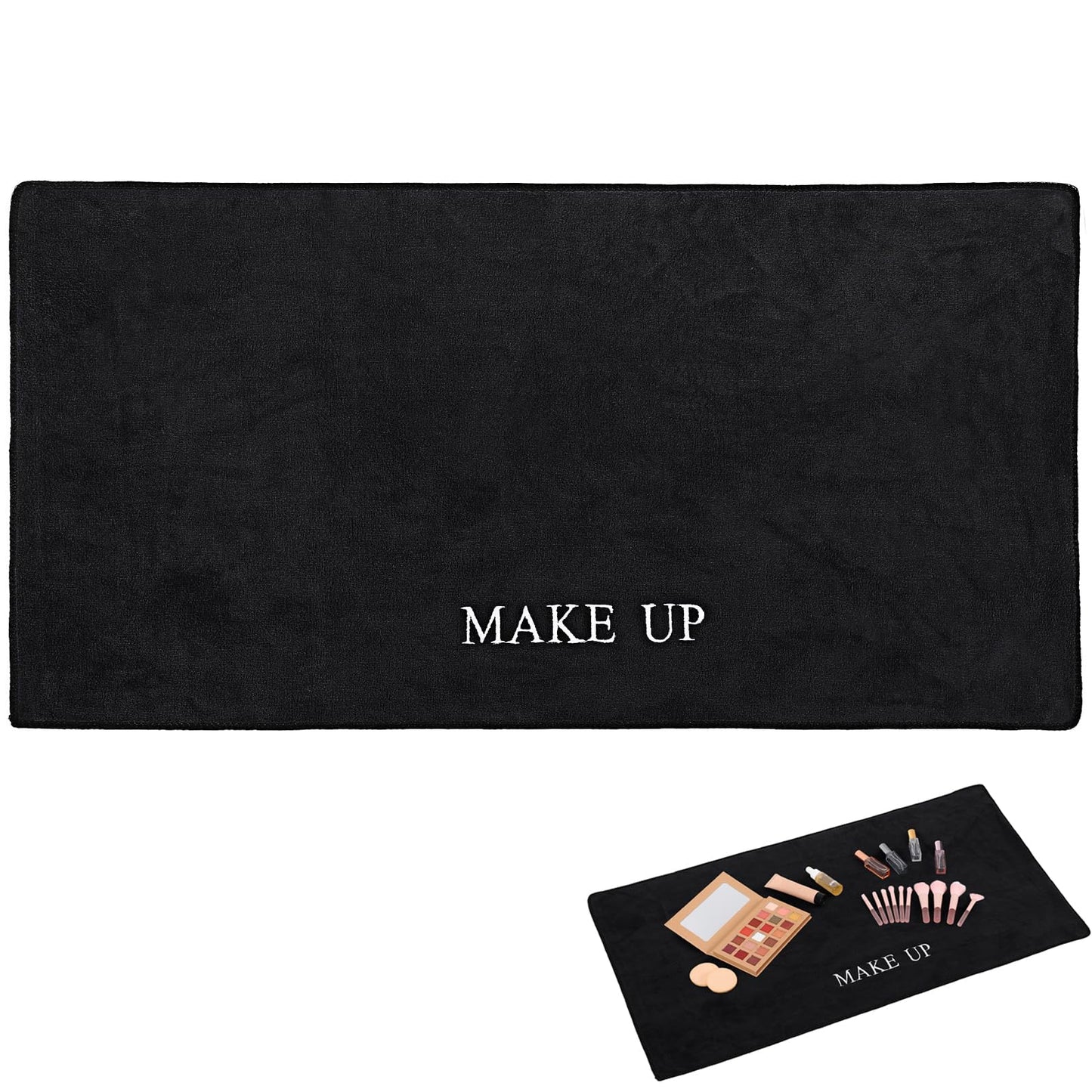 IMIKEYA Dressing Table Cloth Cushion Bathroom Vanity Mat Countertop Vanity Mat Makeup Workbench Table Desktop Makeup for Bedroom Pad Women