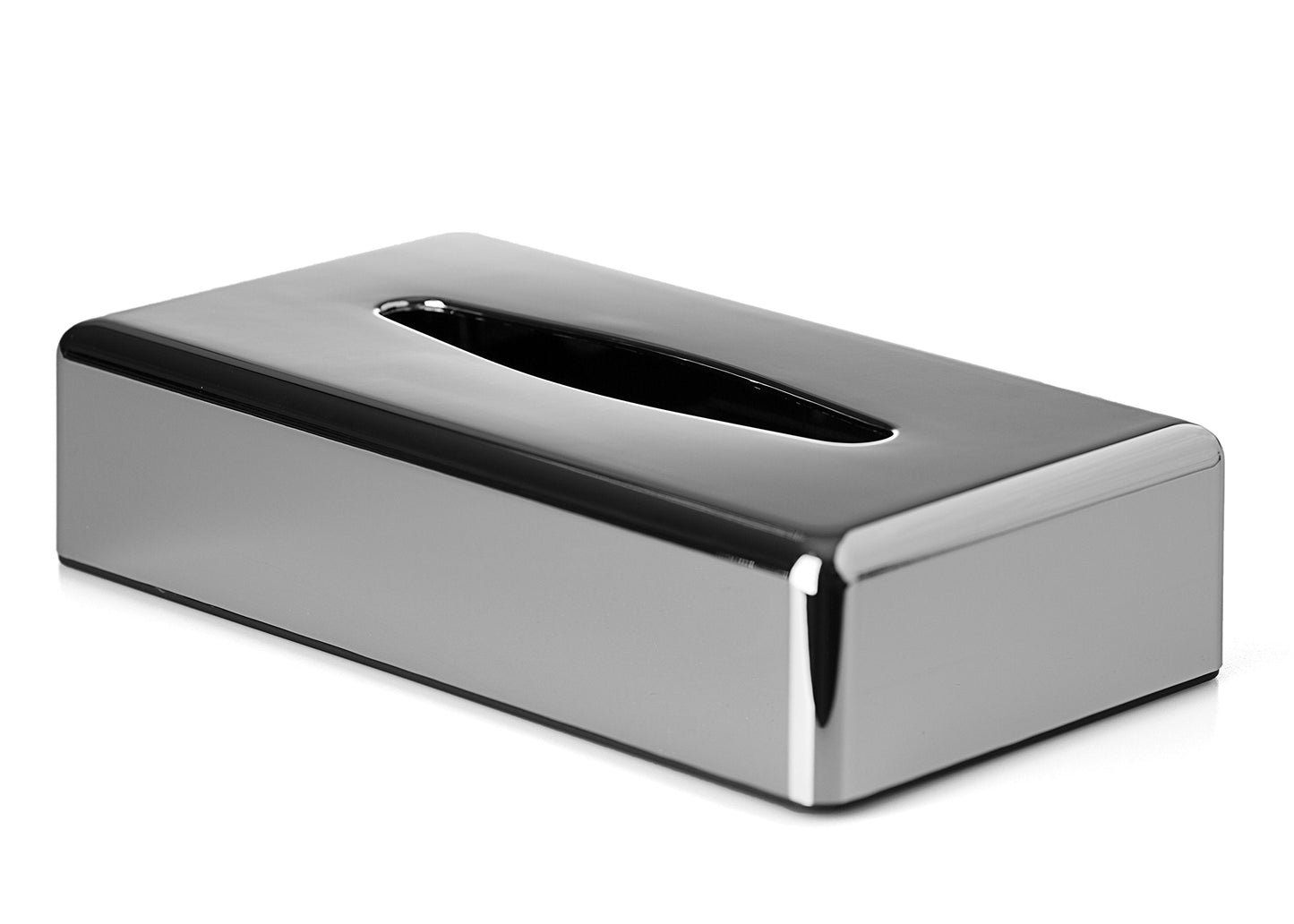 Box Tissue Dispenser | Oblong |Chrome Finish
