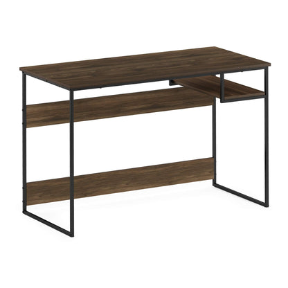 Furinno Moretti Modern Lifestyle Study Desk, Computer Desk, 114 cm (W), Columbia Walnut