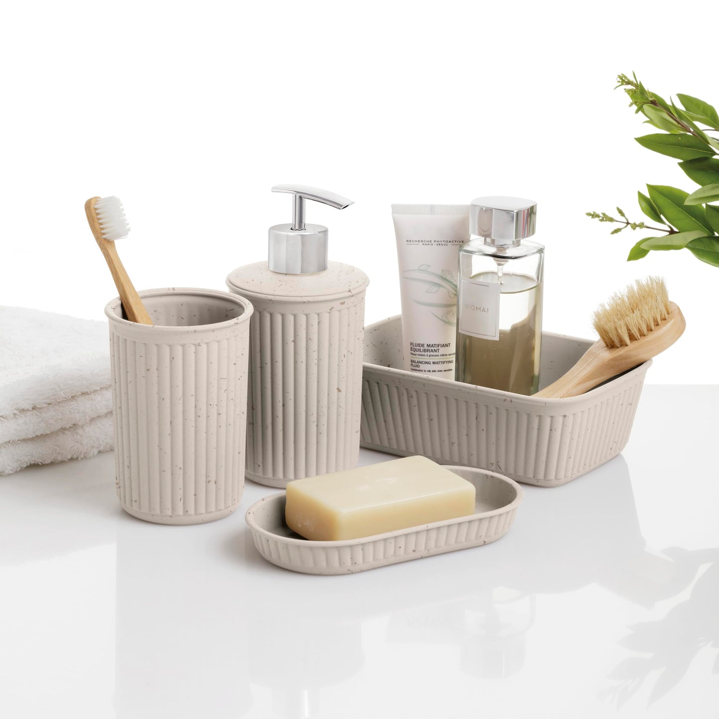 TATAY Soap Dispenser Ecohome 100% Recycled Plastic Polypropylene