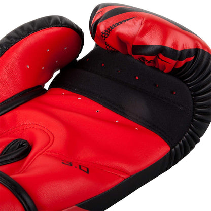 Venum, Challenger 3.0 Boxing Gloves, Unisex Adult, 12 Oz, Black/Red