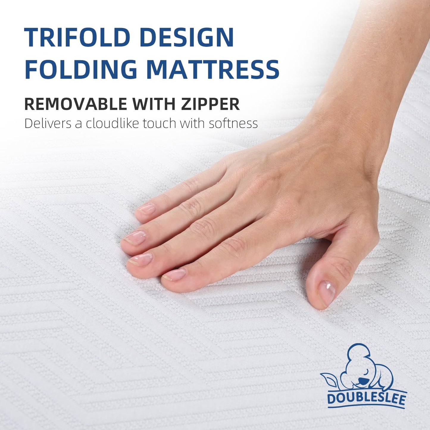 Doubleslee Folding Mattress single 6 Inch Height 90x190x15cm
