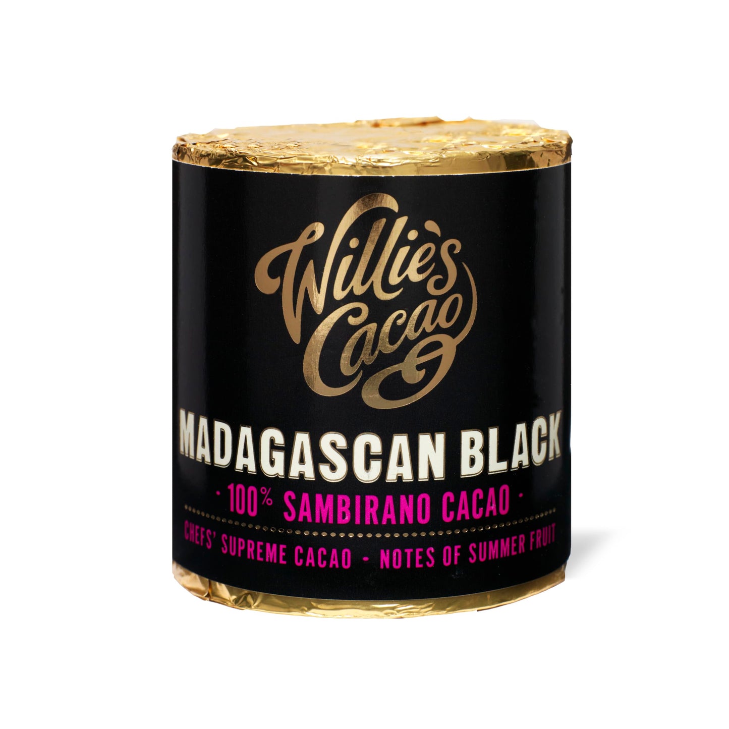 Willie's Cacao - 100% Cacao - Madagascan Black 100% Sambirano cacao - 180g x 6 - Summer fruit notes - For cooking, baking, drinks - Vegan & No Added