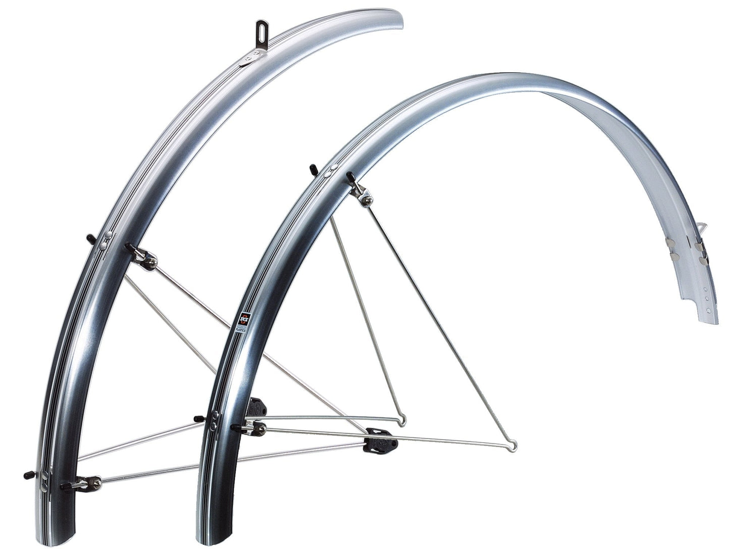 SKS Unisex Adult Chromoplastics Mudguard - Silver, 55 mm/26-Inch