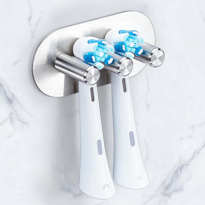 YAYINLI Toothbrush Holder, Electric Toothbrush Holder Wall Mounted, Anti-Rust Metal Toothbrush Head Holders for Bathroom