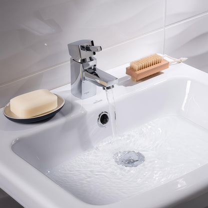 Bathroom Sink Plug Replacement Brass Waste Plug Sink Drain Plug Pop up Bath Plugfor Wash Basin Faucet Vessel Vanity Sink 66mm Cap