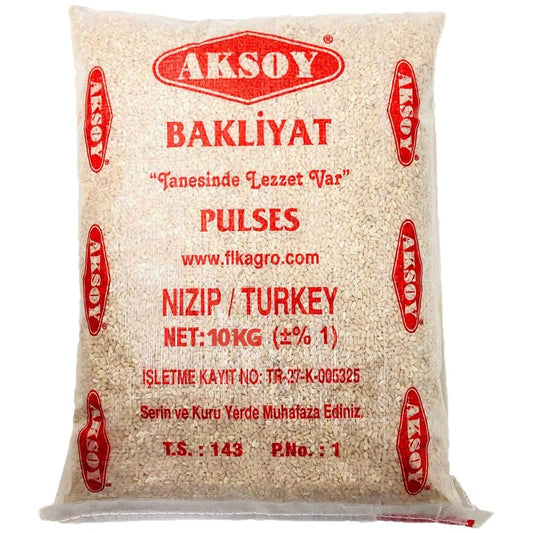 Aksoy Wholefoods Pearl Barley 10KG | Perfect for Soups, Salads, Pilafs & Stews | Non-GMO, High in Fiber & Protein, Ideal for Plant-Based &