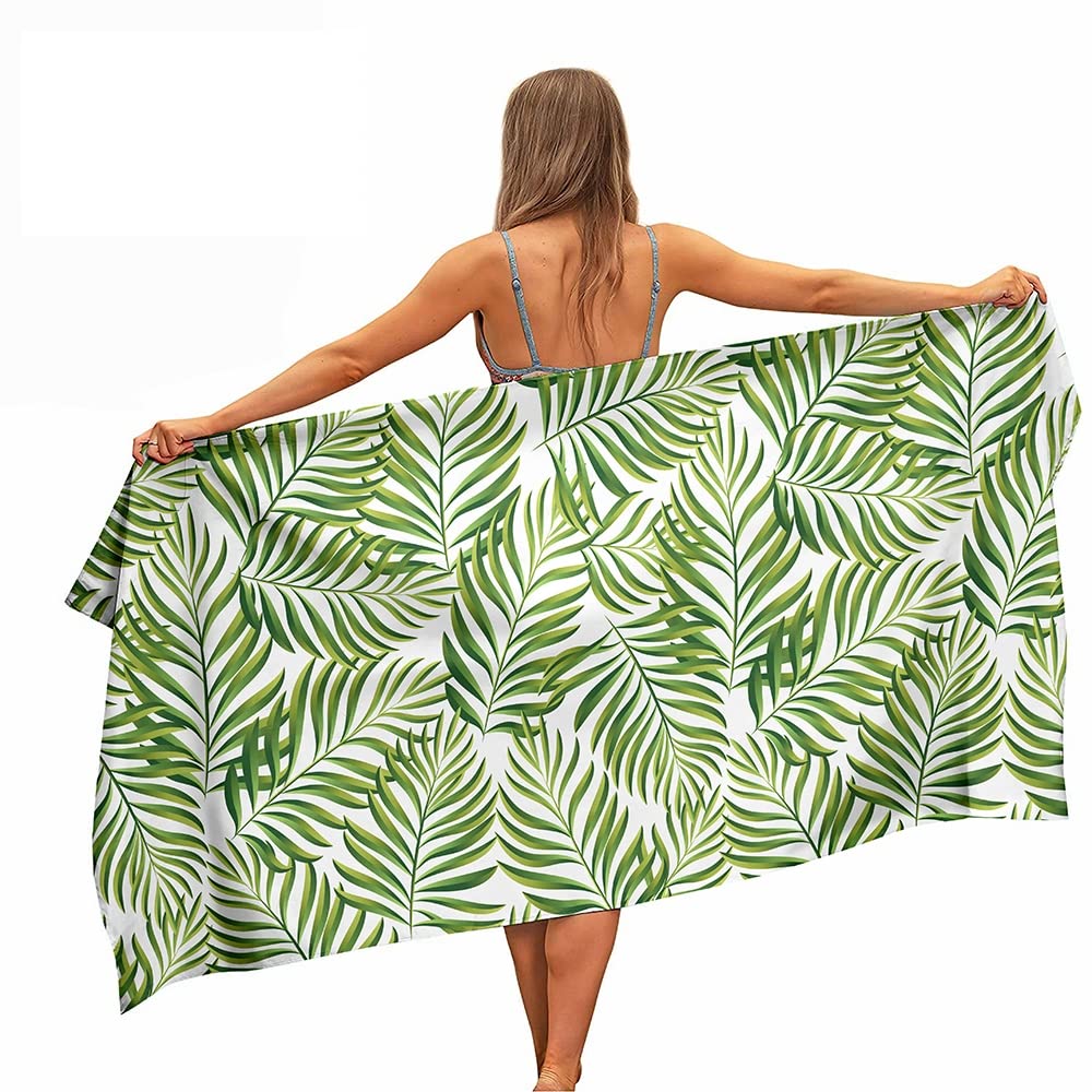 Ulticool Microfibre Towel - Beach Sea - 160 x 80 cm - Lightweight Travel Towel Quick Drying Bath Towel Beach Towel Sauna Towel Microfibre