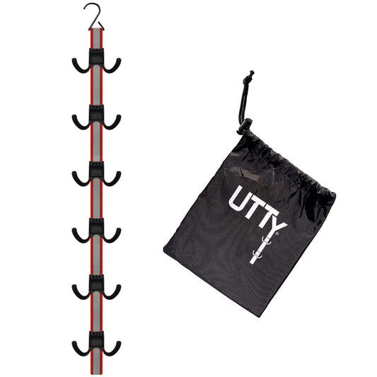 UTTY Hanging Hockey Drying Rack - Multipurpose Portable Drying Rack for Hockey Sports Equipment, Camping Accessories & Outdoor Sports Equipment with