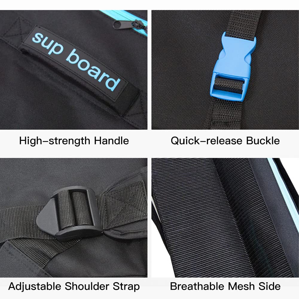Lixada 80L/ 105L/ 125L Travel Backpack for Inflatable Paddleboard SUP Stand Up Board Carrying Bag Shoulder Backpack