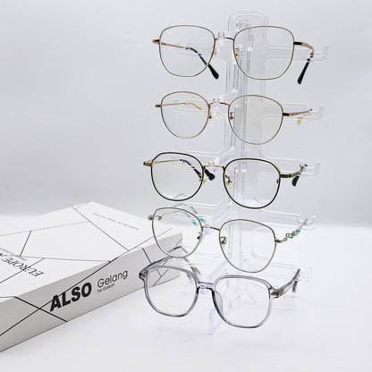 INNAL 2 Pieces Sunglass Display Acrylic Sunglasses Shelf
