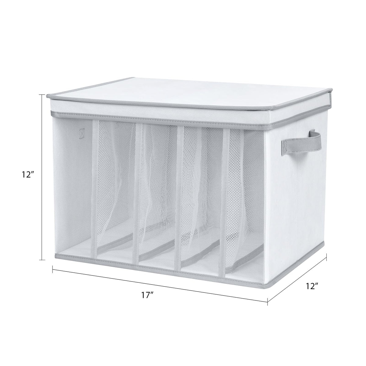 Univivi Extra Large Wardrobe Closet Organiser, 43 * 30 * 30cm, 2 pack
