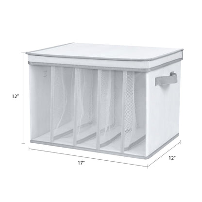 Univivi Extra Large Wardrobe Closet Organiser, 43 * 30 * 30cm, 2 pack