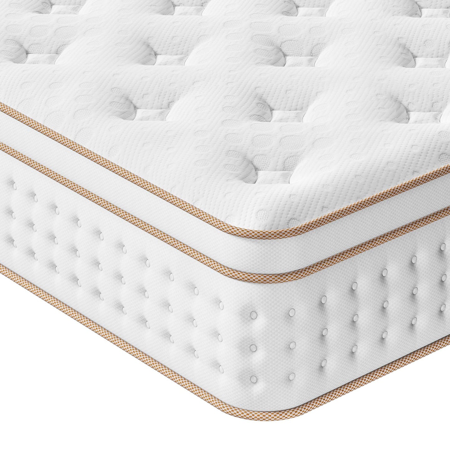 Vesgantti Mattress with Memory Foam Top 4FT Small Double Mattress 120x190cm