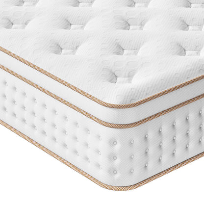 Vesgantti Mattress with Memory Foam Top 3FT Single Mattress 90x190cm