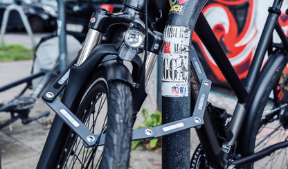 ABUS Bordo uGrip 5700C SH folding lock with bracket - Bicycle lock with combination code and 5 mm thick bars - security level 7