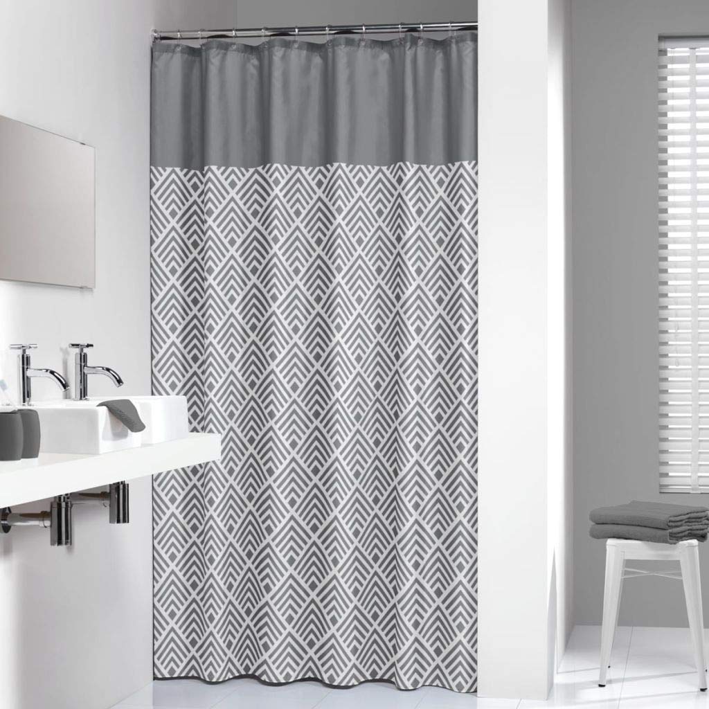Sealskin Shower Curtain 233561312 angoli 180 cm Grey