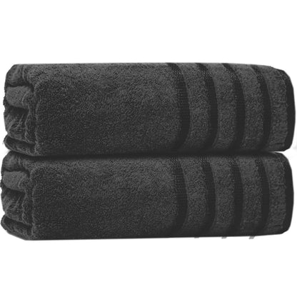 Casabella Luxury Bath sheets 90x180 cm 100% Cotton - Pack of 2 Bath Towels Large Set Clearance - Soft Highly Absorbent Bathroom Towels