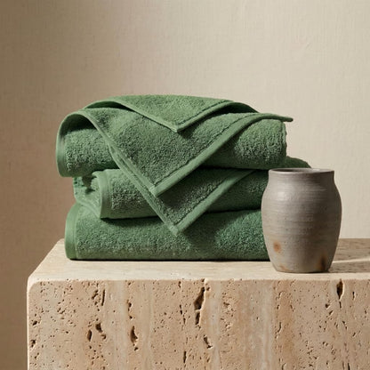 Vie TRIOMPHE Oversized Zero-Twist Bath Towel 90x180cm, Long-Staple Cotton Fresh Matcha Green, Ultra-Soft Absorbent Hotel-Quality Towel, 545g