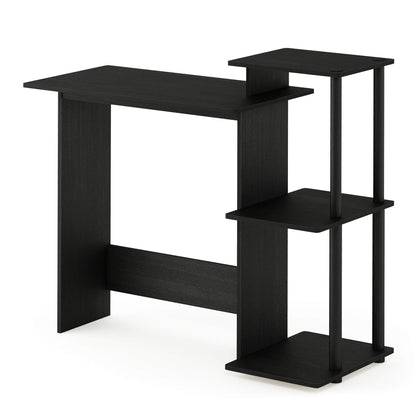 Furinno Efficient Home Laptop Notebook Computer Desk, Study Desk, Writing Desk, Americano/Black