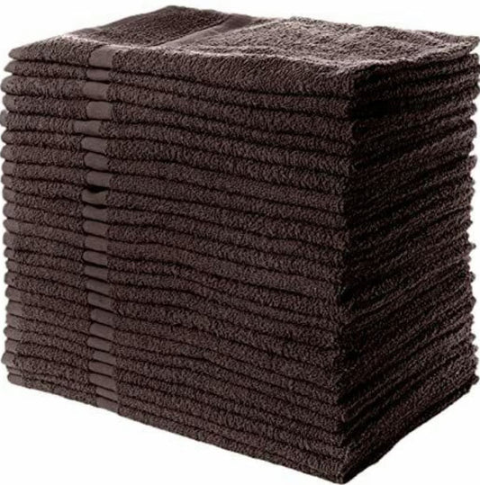 Simpli-Magic 79223 Brown Hand Towels, Size: 16? x 27 12 Count