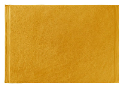 RIZO Top Towel - Set of 1 Shower Towel - Bath Towels - 100% Combed Cotton - 600 g/m2 - Measure 70 x 140 cm - Gold