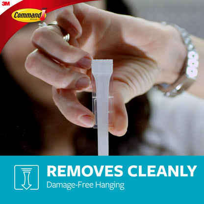 Command Bath Large Hooks, 1 Hook and 2 Water-Resistant Adhesive Strips