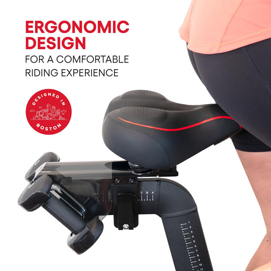 TrubliFit Extra Wide Oversized Bike Seat - Peloton & Plus, Comfortable Saddle for Women & Men, Accessory