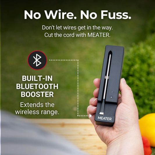 MEATER SE [NEW]: Smart Bluetooth Wireless Meat Thermometer Digital | 50+ Master Class Recipes in Free App | Internal & Ambient Temp | Ideal for Oven,