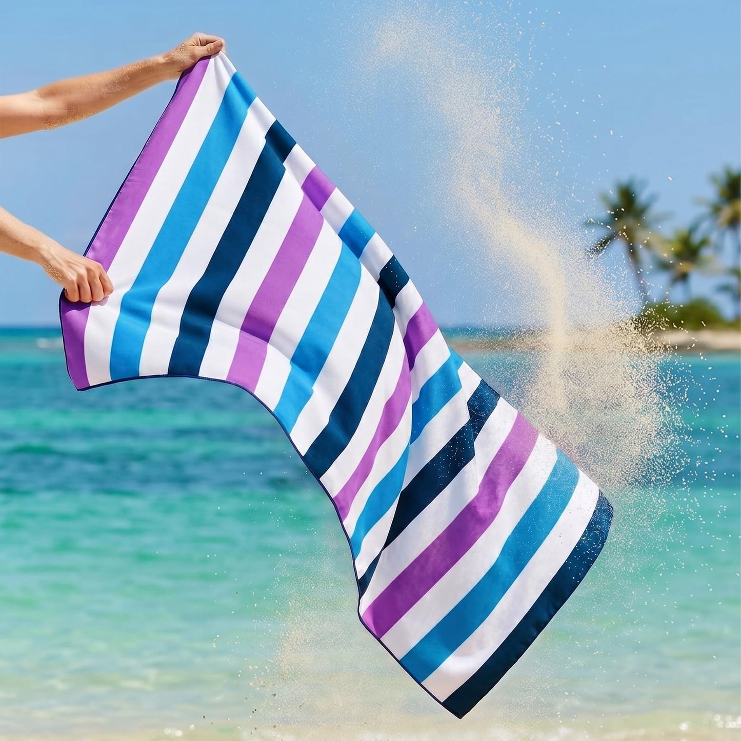 Exclusivo Mezcla Oversized Microfiber Beach Pool Towel for Adults, 180x90cm