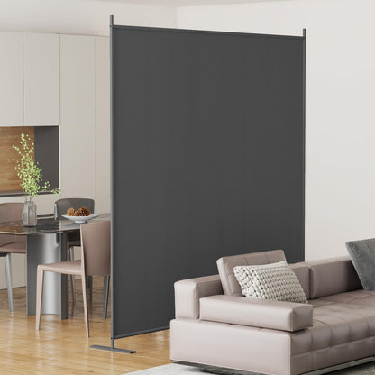 Helios&Hestia 1-Panel 6 ft Tall Indoor Folding Room Divider, Portable Privacy Screen, Freestanding Partition Separator
