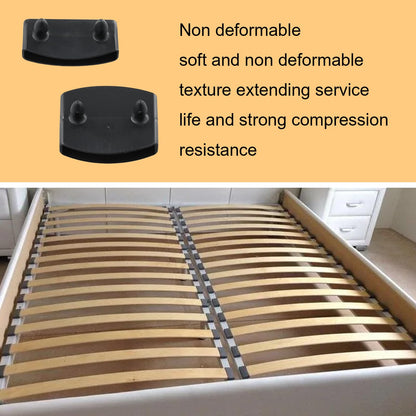 72PCS Plastic Bed Slat Caps, Side and Center Bed Slats Holders Caps, Bed Slat Cap Kits