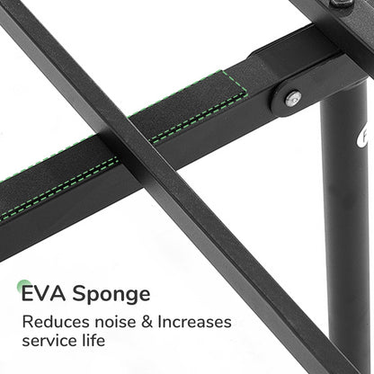 Novilla 36cm Metal Bed Frame, Platform Bed Frame with Headboard, Steel Slat Support, Mattress Foundation, Easy Assembly