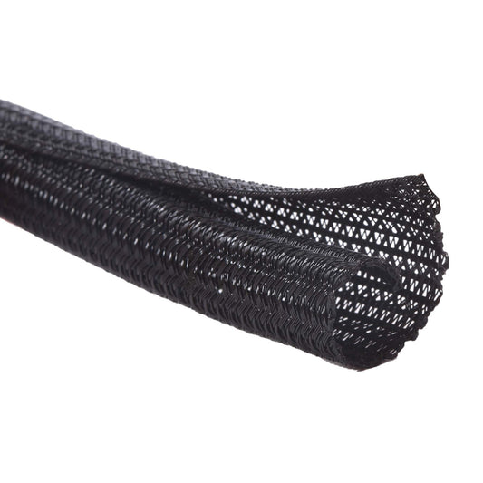 Alex Tech 10ft - 1.25 inch Cord Protector Wire Loom Tubing Cable Sleeve Split Sleeving for USB Cable Power Cord Audio Video Cable ? Protect Cat from
