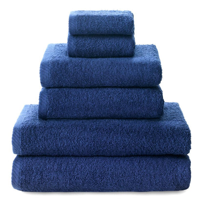 Top Towel - Set of 2 Hand Towels, 2 Bath or Shower Towels and 2 Bidet Towels - Towel Set - 100% Cotton - 400 g/m6
