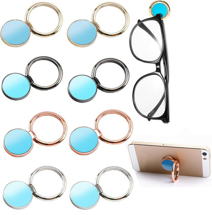 GZGRYTRC 8 piece Sunglasses Holder, Glasses Stand for Wall Mounting, Sunglasses Display or Glasses Storage, White Eyeglasses Holder Stand