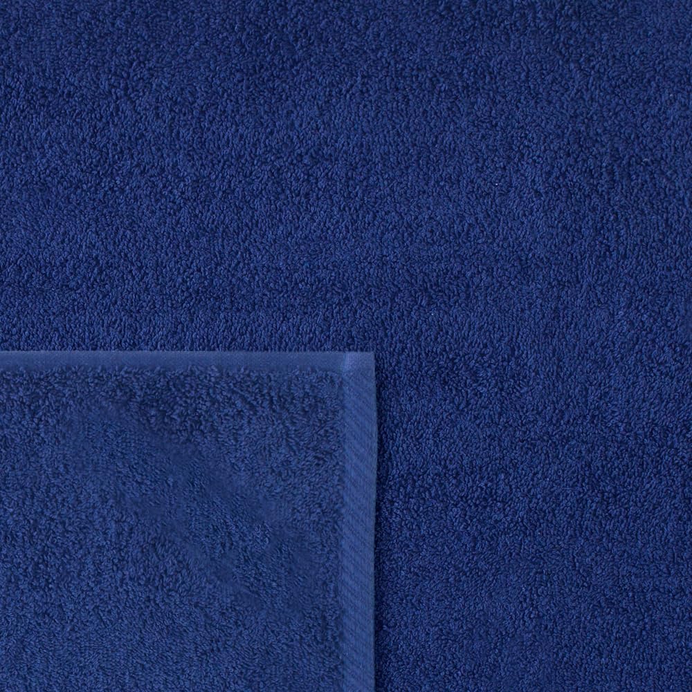 Top Towel - Plus - Bath towels - 4 face towels or bidet - 30 x 50 cm - 100% cotton - Navy