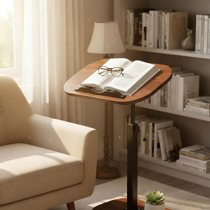 SFHKZCM C Shaped Side Table Adjustable Sofa Table Space Saving Design Stylish and Sturdy Versatile Functionality Easy Assembly Small Side Tables for