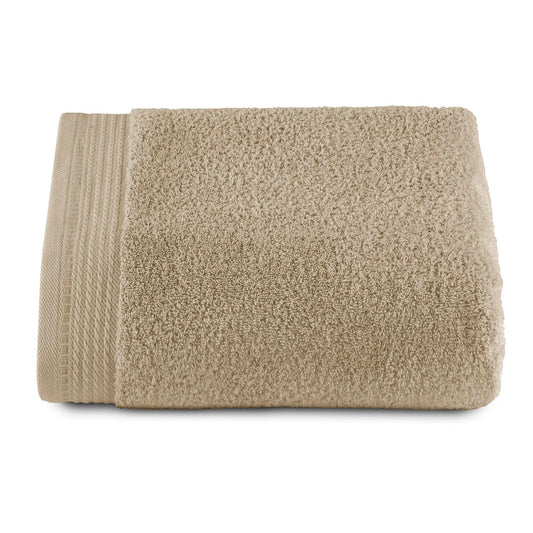RIZO Top Towel ? Set of 1 Shower Towel ? Large Shower Towel ? Bath Towels ? 100% Combed Cotton ? 600 g/m2 ? Measure 100 x 150 cm ? Camel