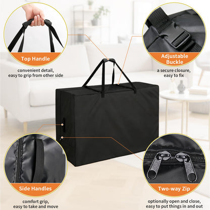 Ultifore Garden Cushion Storage Bags, Outdoor Mattress Bag 420D,102x46x71cm