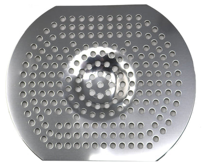 fiXte Large Stainless Steel Basin Sink Strainer Unblock Drains Food Wastage Hair Trap Kitchen Bathroom WC