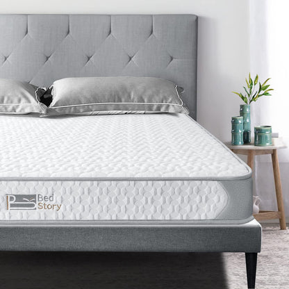 BedStory Single Mattress, 3FT Spring Mattress with Breathable Foam, Durable Spring Mattress- Medium Firm Feel