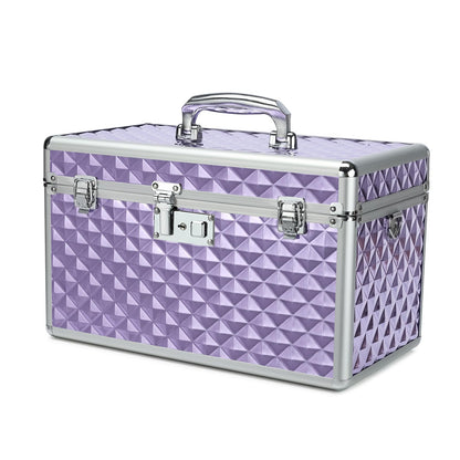 HEWEI WORKS Storage Box with Key Lock, Lockable Medicine Storage Box, Empty First Aid Box, Security Lock Box