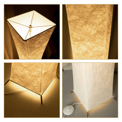 CROSS ZEBRA Floor Lamp, Bedroom Fabric Lamp Soft Warm Lighting Romantic Atmosphere Minimalist Modern Design for Living Room, Tall Arc Floor Standing