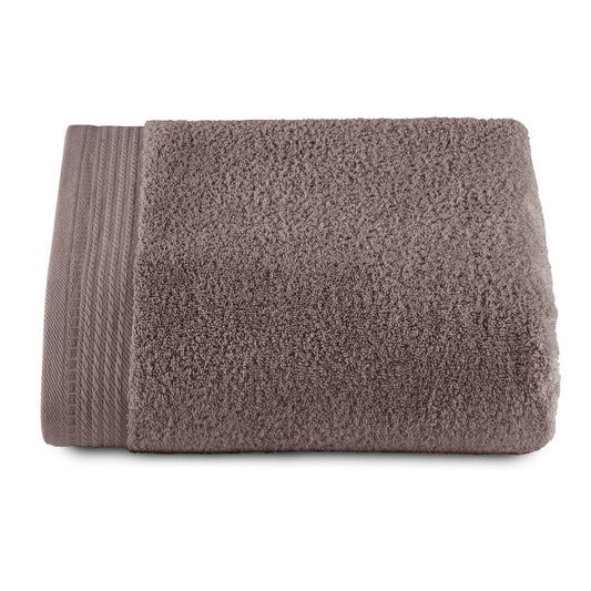 RIZO Top Towel ? Set of 1 Shower Towel ? Large Shower Towel ? Bath Towels ? 100% Combed Cotton ? 600 g/m2 ? Measure 100 x 150 cm ? Mink