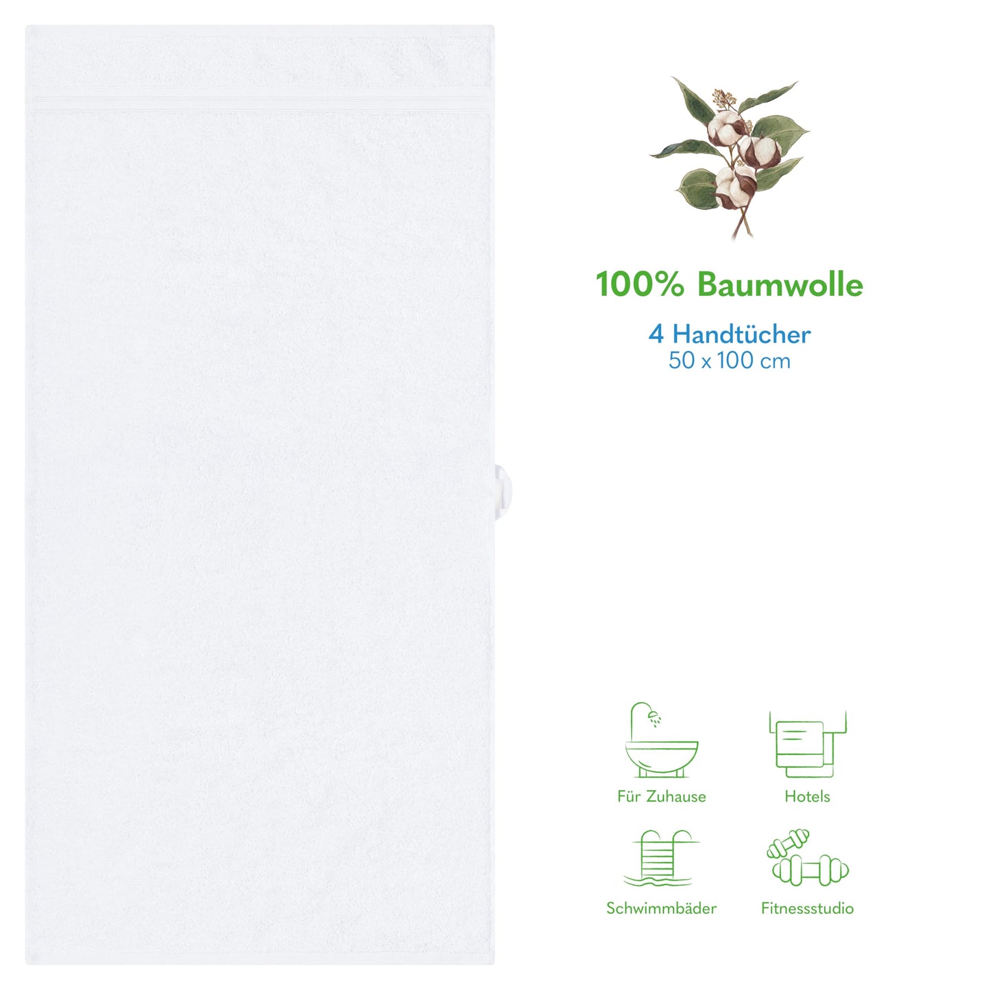 Hammetex Bathrobe 100% Cotton Unisex for Men and Women Quality 400 g/m² Quality Soft Absorbent Terry Towelling Bathrobe for Couples with Pockets