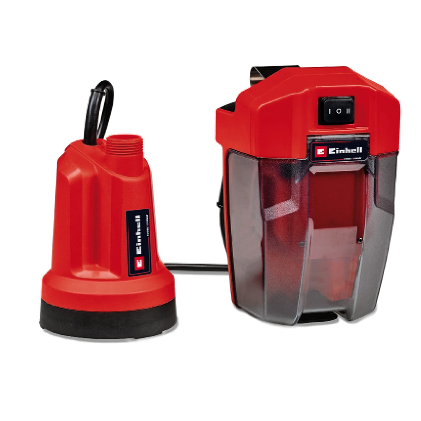 Einhell Power X-Change 18V Clean Water Pump | Submersible Pump For Emptying Pools And Hot Tubs, Flat Suction Up To 1 mm, 4500 l/h, 0.8 Bar | GE-SP 18