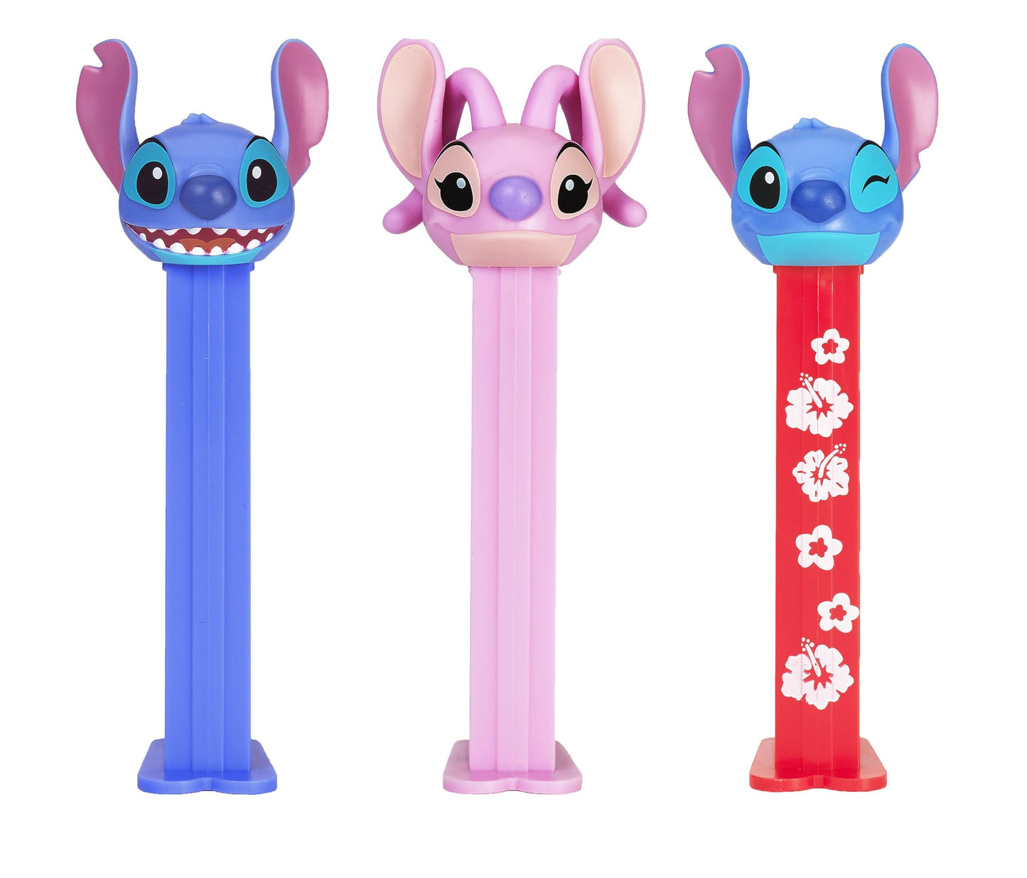 PEZ Lilo And Stitch Candy Dispenser Gift Set - Stitch, Angel, And Aloha Stitch PEZ Dispensers - Lilo & Stitch PEZ Dispensers With EXTRA Candy Refills