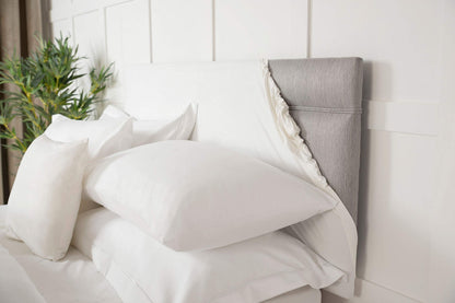 Belledorm Headboard Wrap (White, Super King)