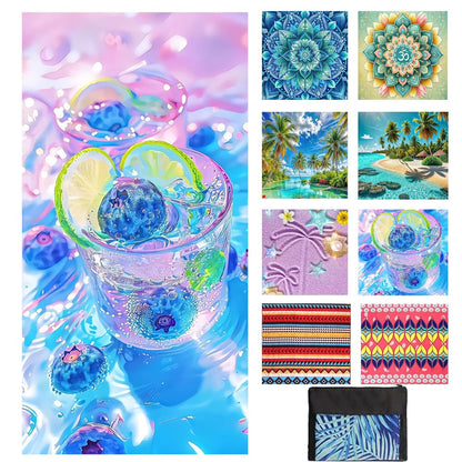 JAODFK Microfibre Beach Towel 71"X32" Quick Dry Lightweight Sand Free Extra Large Thin Towels Travel Essentials For Adults Womens Swim Bath
